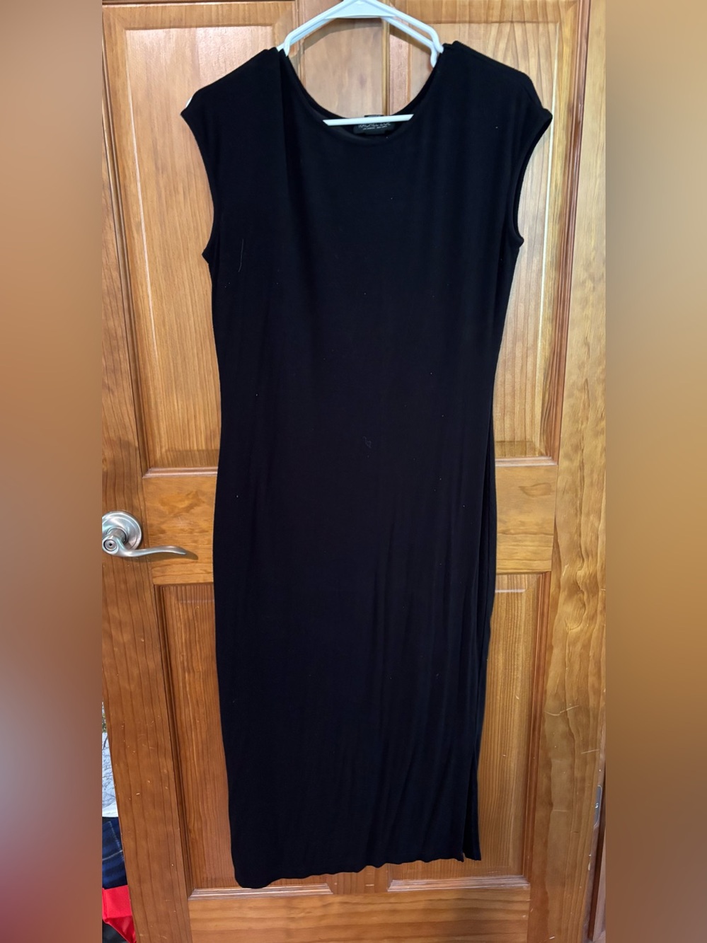 Rachel Zoe Black Sleeveless Maxi Dress